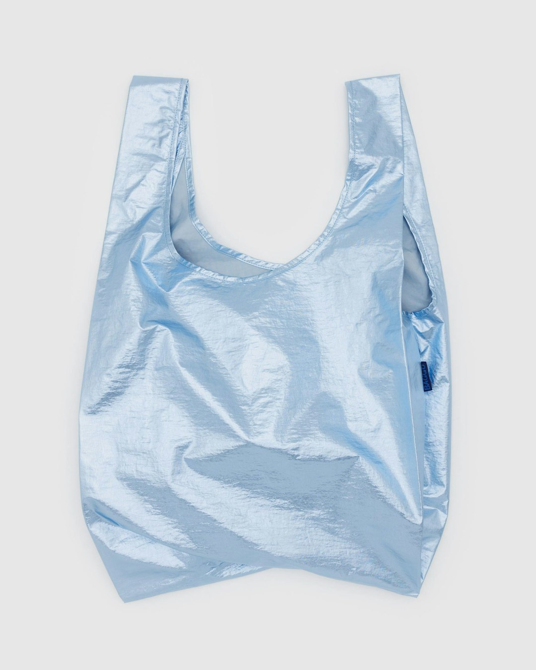 Standard Baggu, Metallic Light Blue