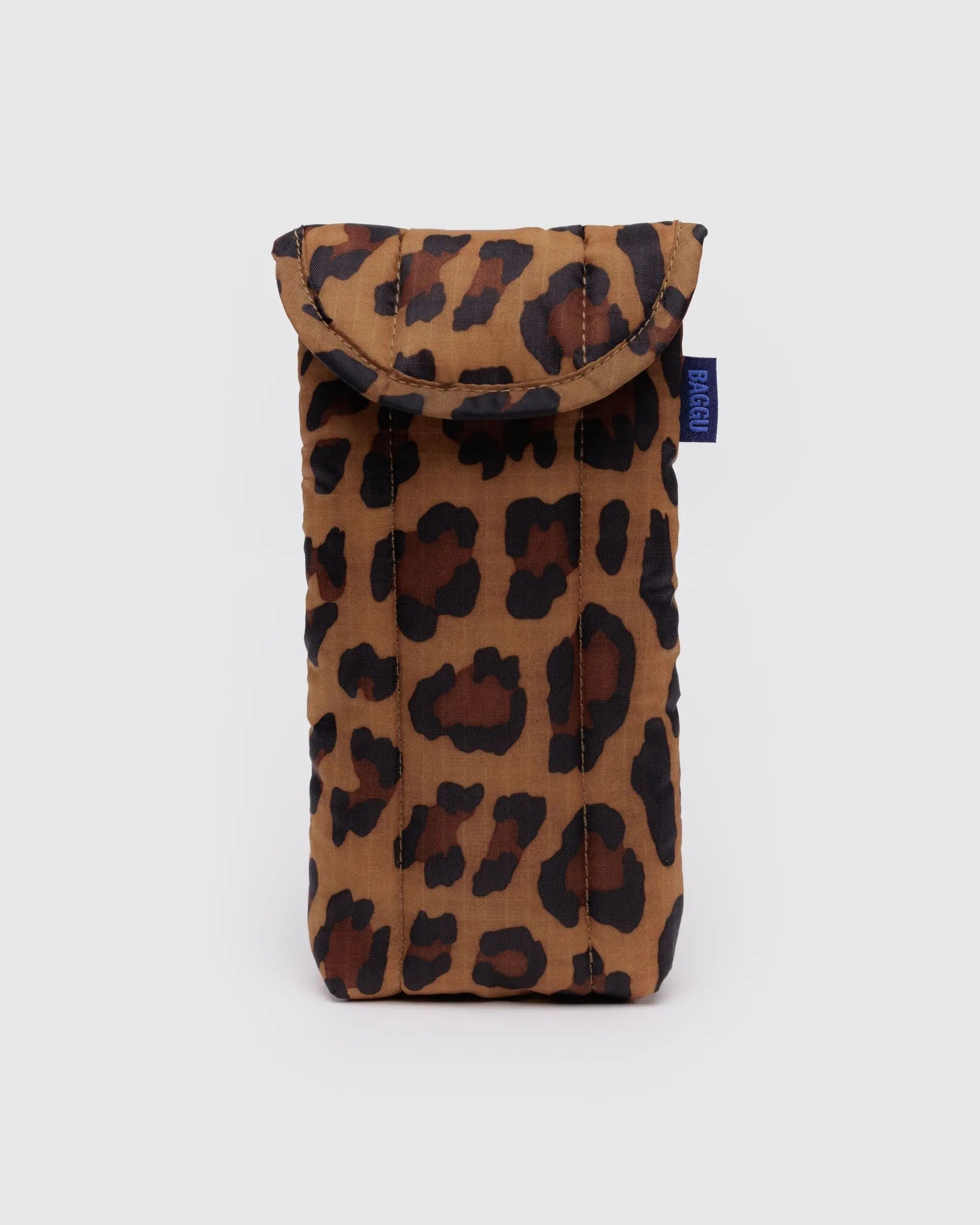 Puffy Glasses Sleeve, Leopard