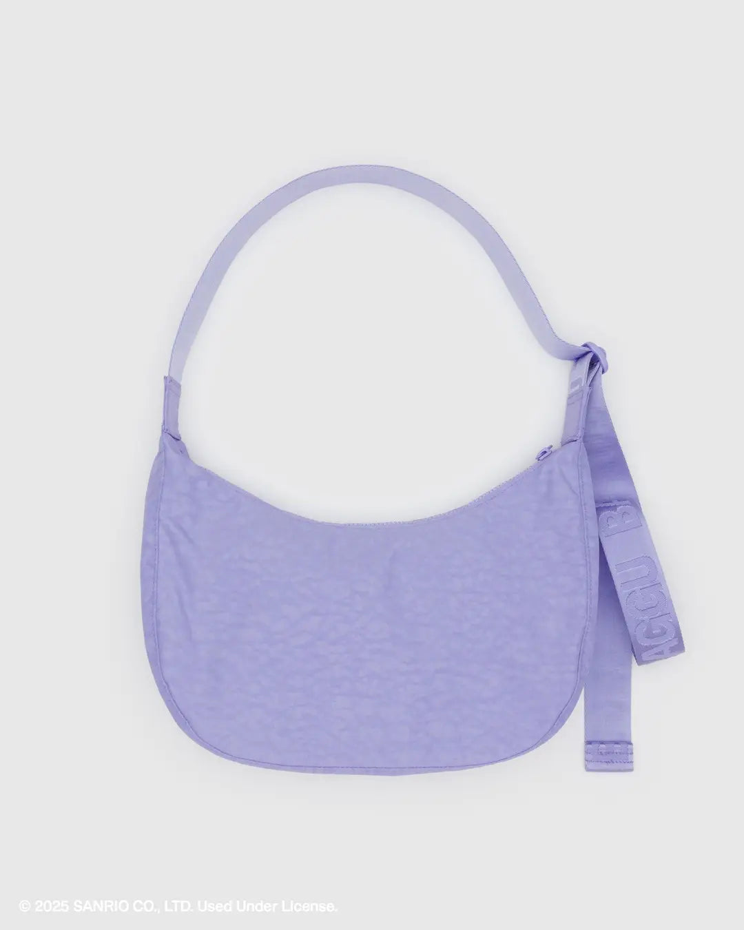 Medium Nylon Crescent Bag, Embroidered My Melody Strawberry