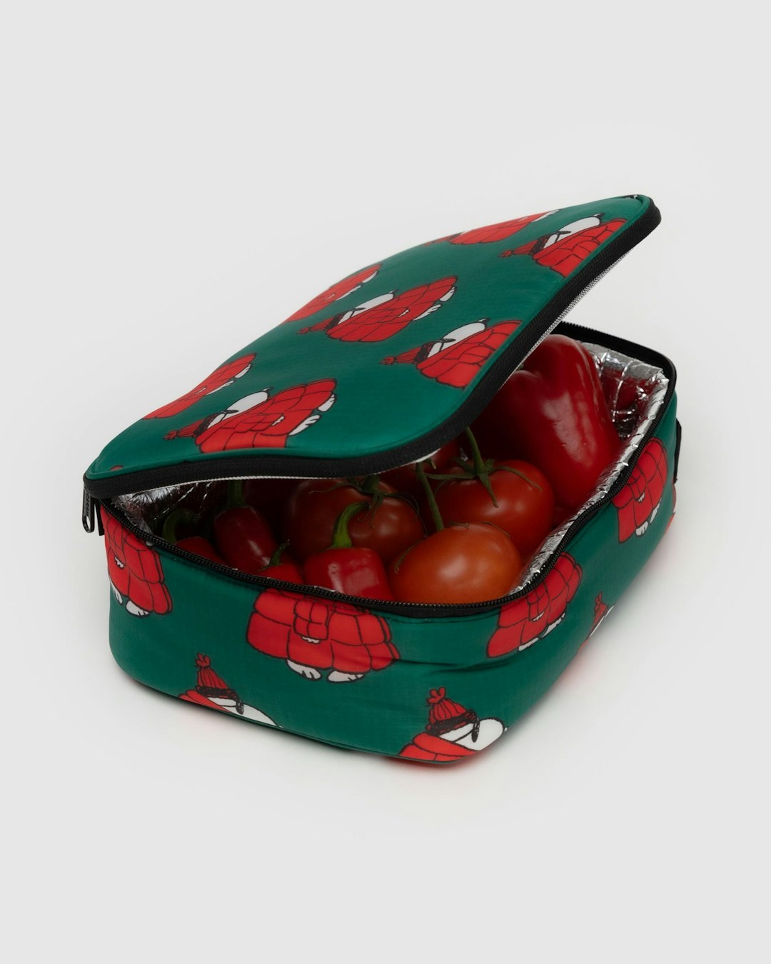 Lunch Box, Puffer Snoopy Red