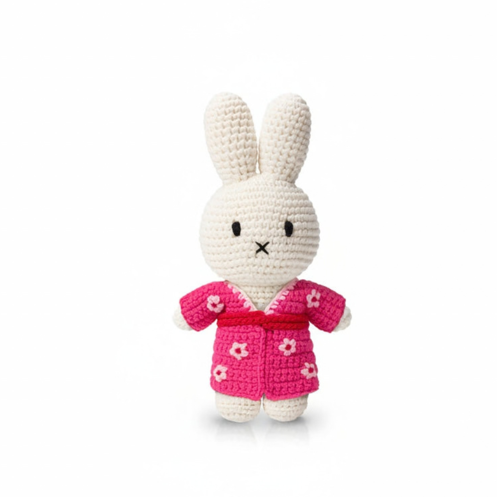 Miffy Knit Doll, Kimono