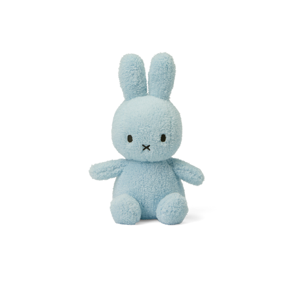 Miffy Terry Plush 9", Light Blue