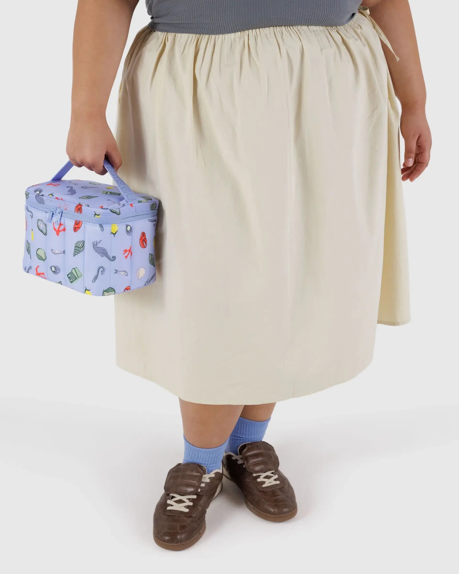 Puffy Lunch Bag, Sea Charms