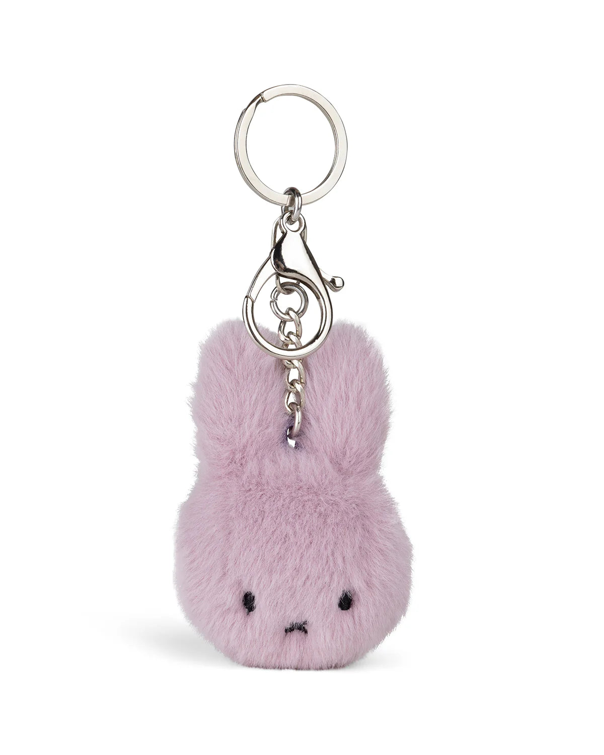 Miffy Fuzzy Keychain, Lilac