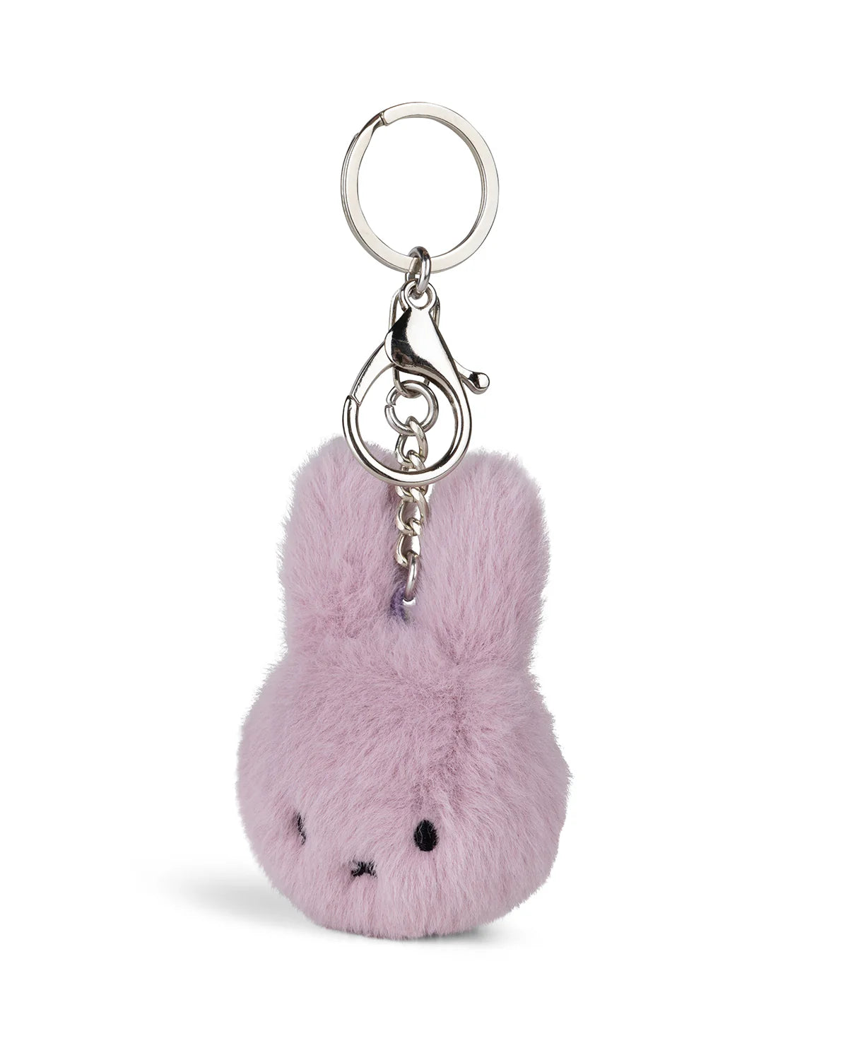Miffy Fuzzy Keychain, Lilac