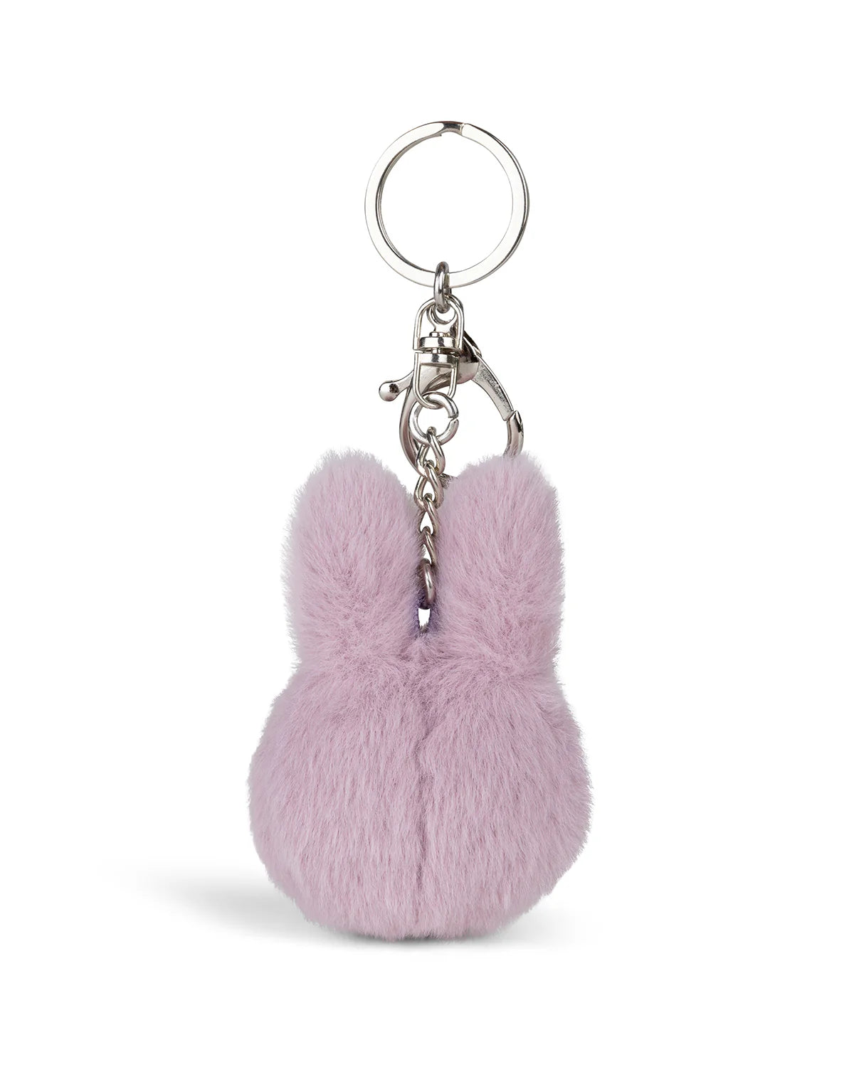 Miffy Fuzzy Keychain, Lilac
