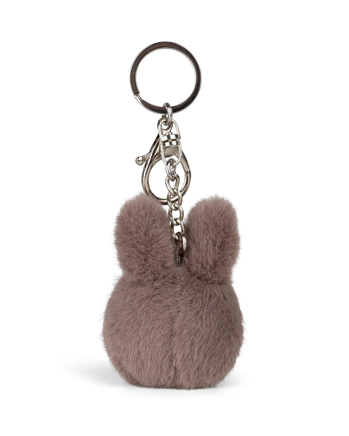 Miffy Fuzzy Keychain, Taupe