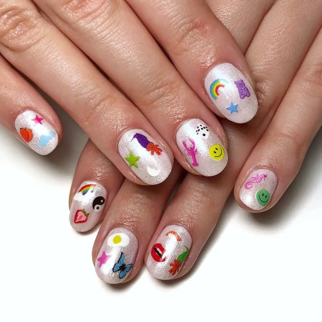 Nail Art Stickers, Lucky Charm