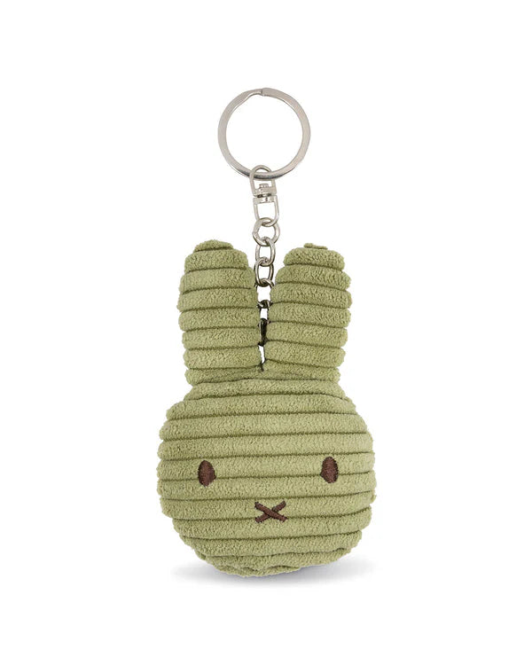 Miffy Flat Keychain, Olive Green