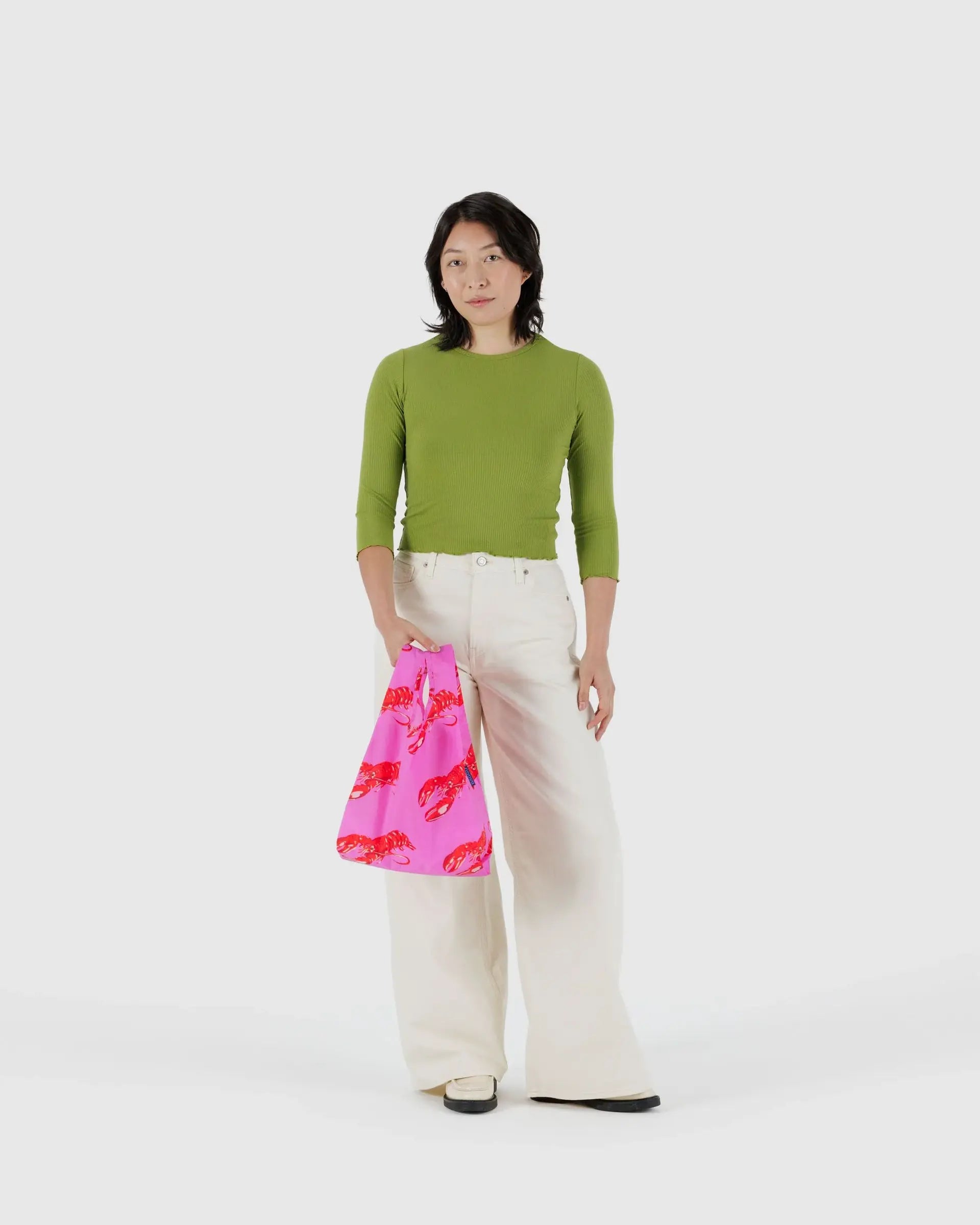 Baby Baggu, Pink Lobster
