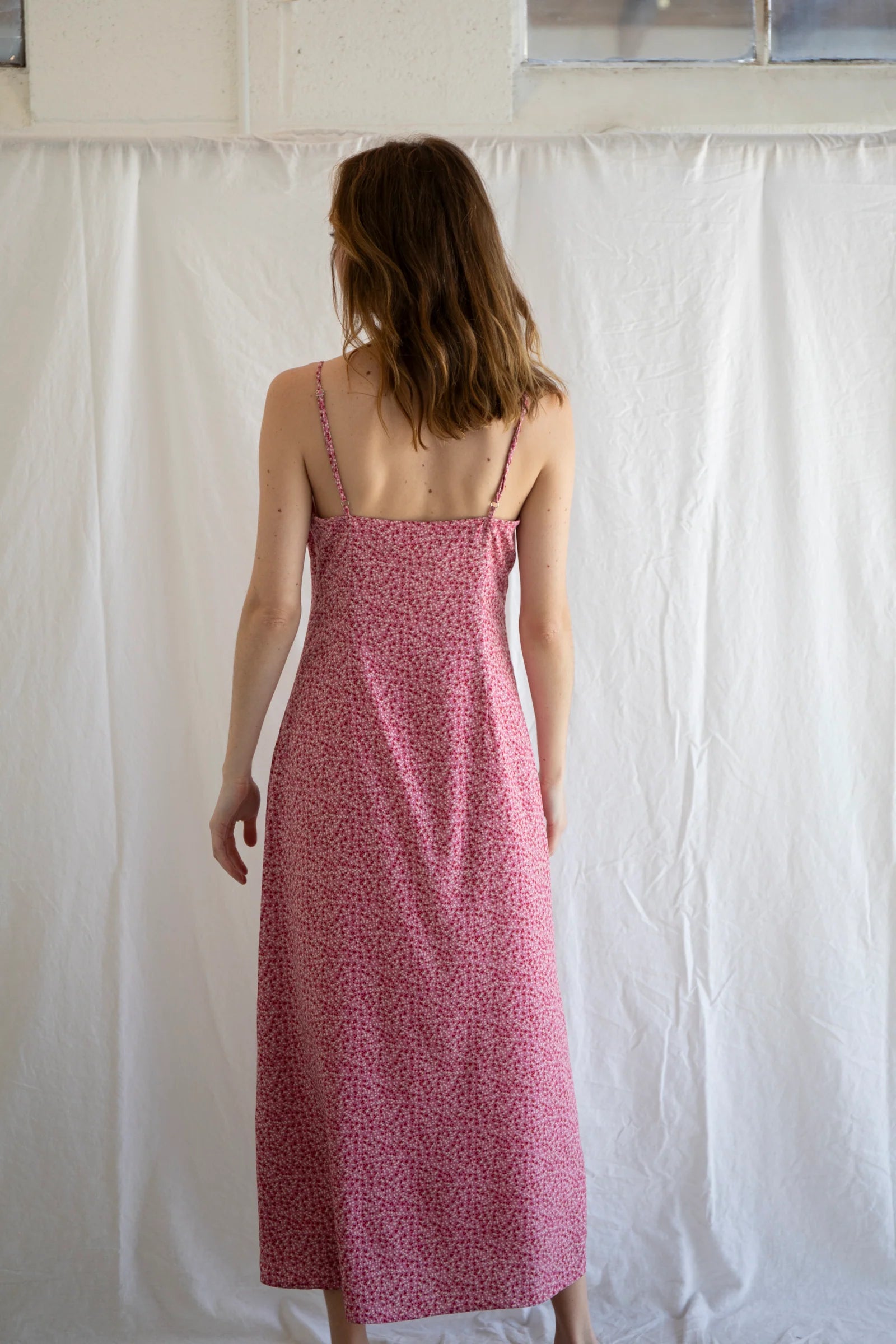 Floral Dress, Pink