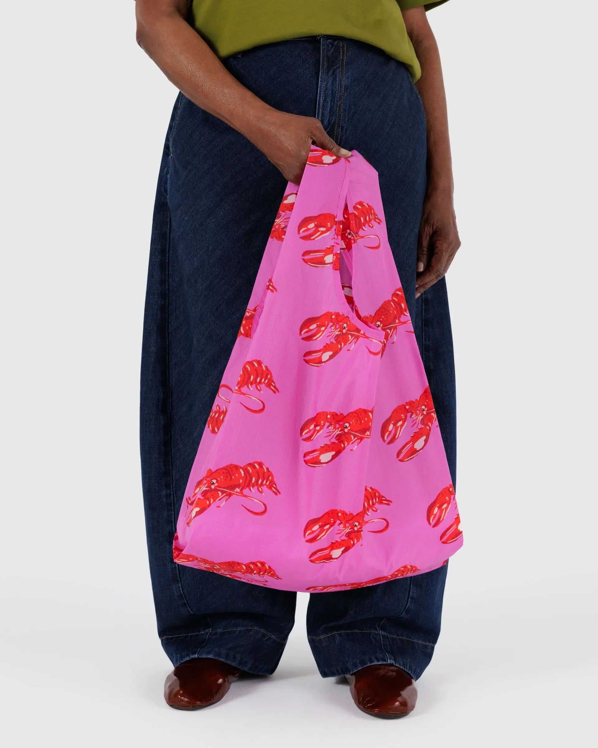 Standard Baggu, Pink Lobster