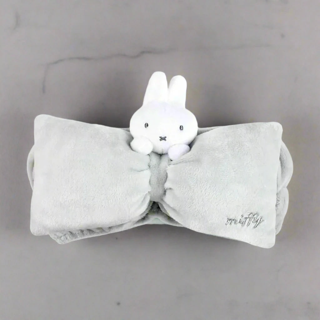 Miffy Spa Headband, Grey