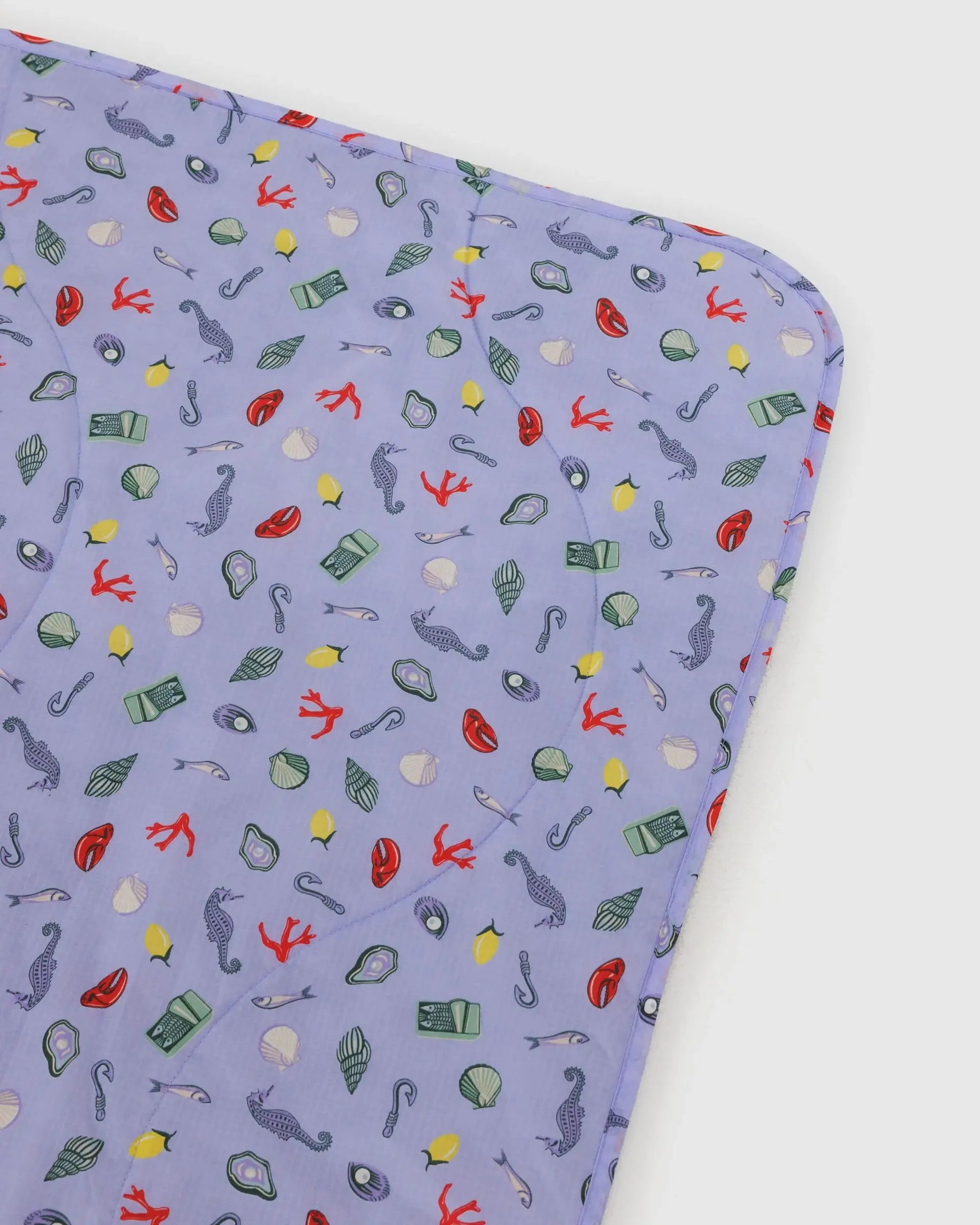 Puffy Picnic Blanket, Sea Charms