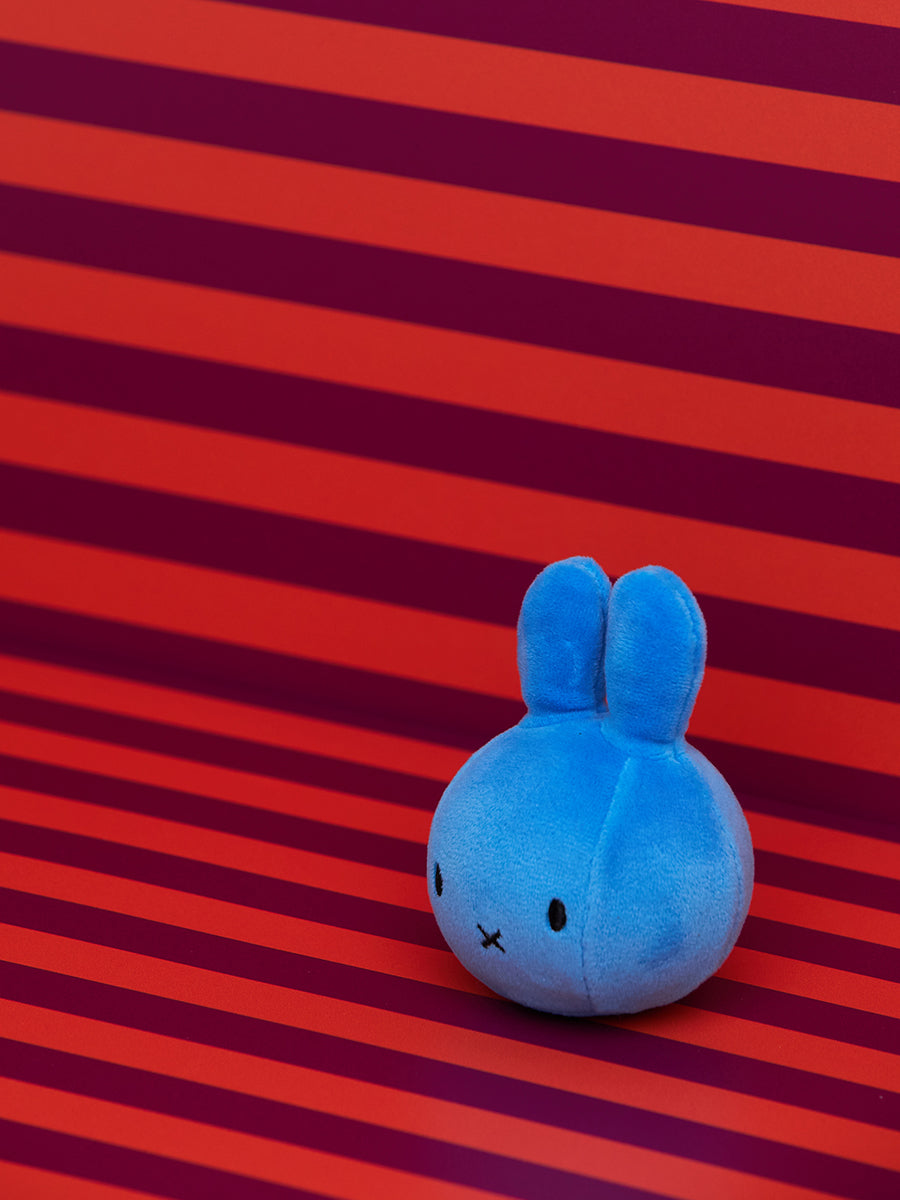 Miffy Plush Squish Ball, Blue