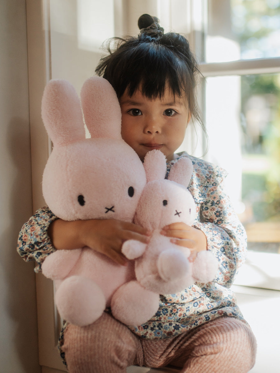 Miffy Terry Plush 13", Light Pink