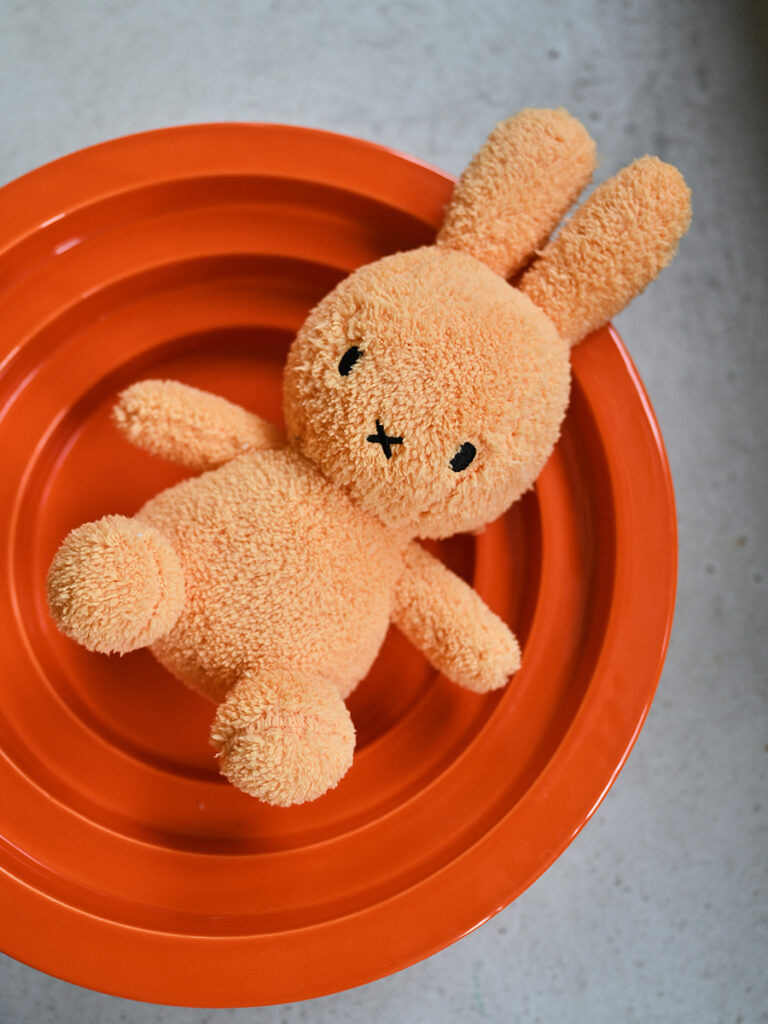 Miffy Terry Plush 9", Peach