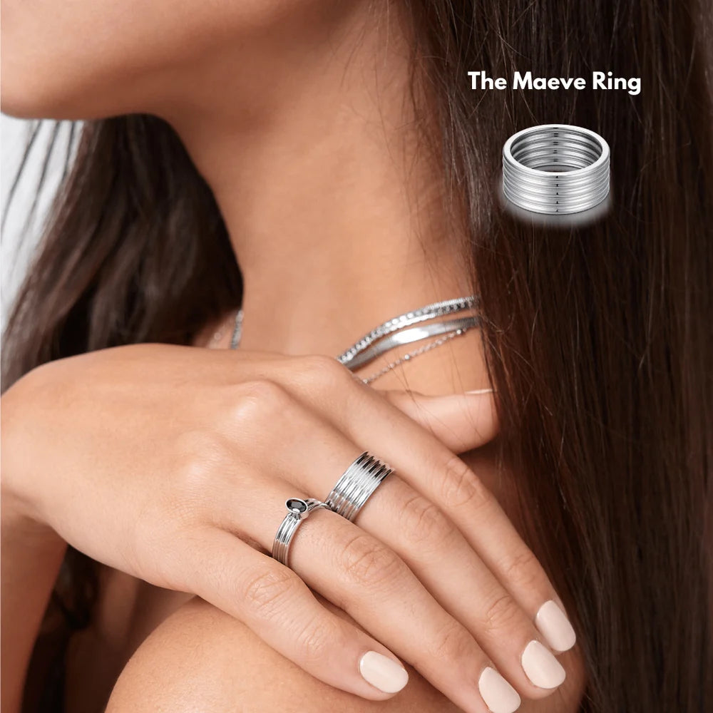 The Maeve Ring, Silver
