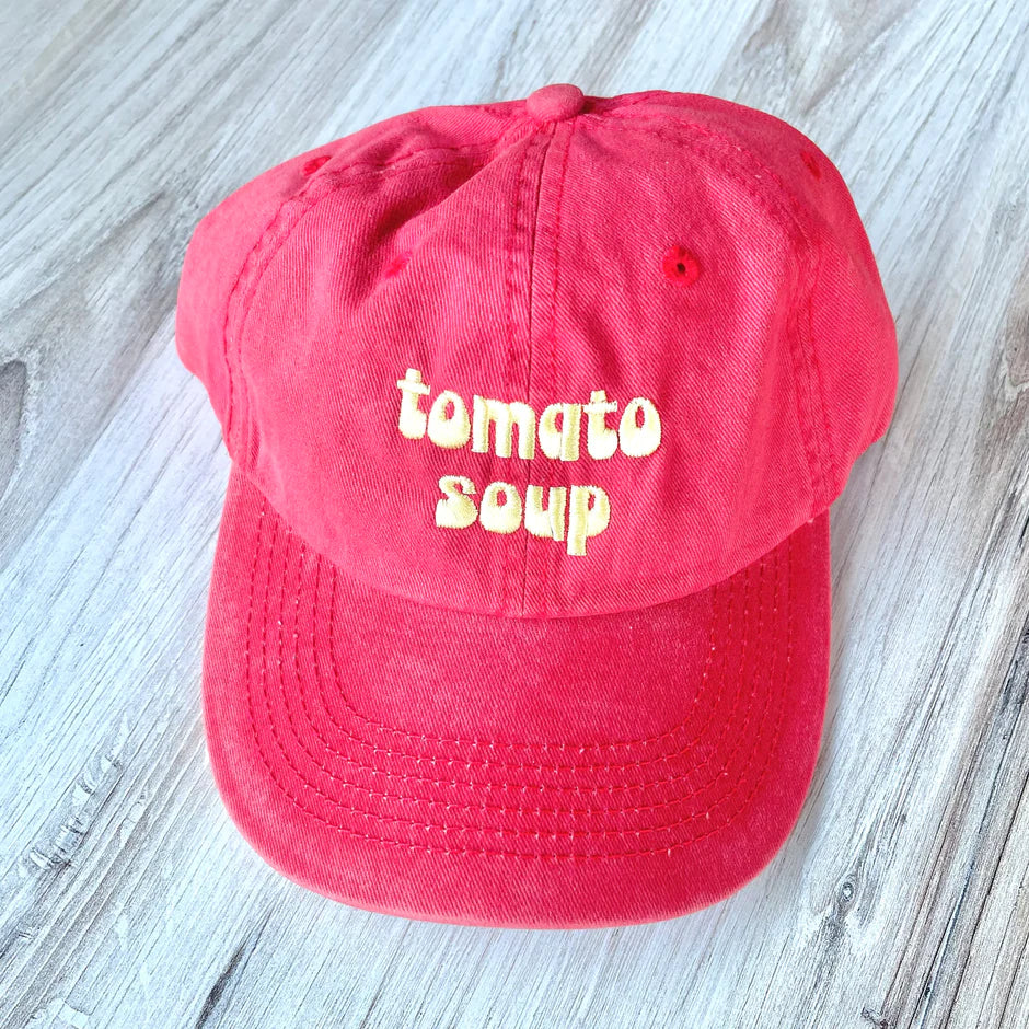 Tomato Soup Dad Hat