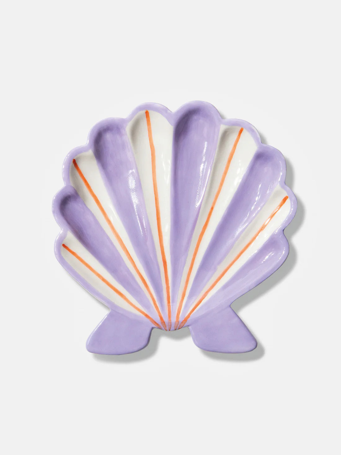 Ceramic Trinket Tray, Shell