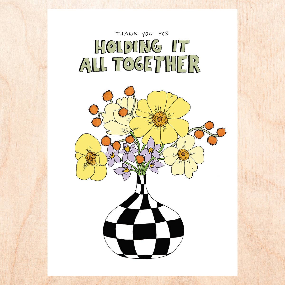 Holding it All Together Card