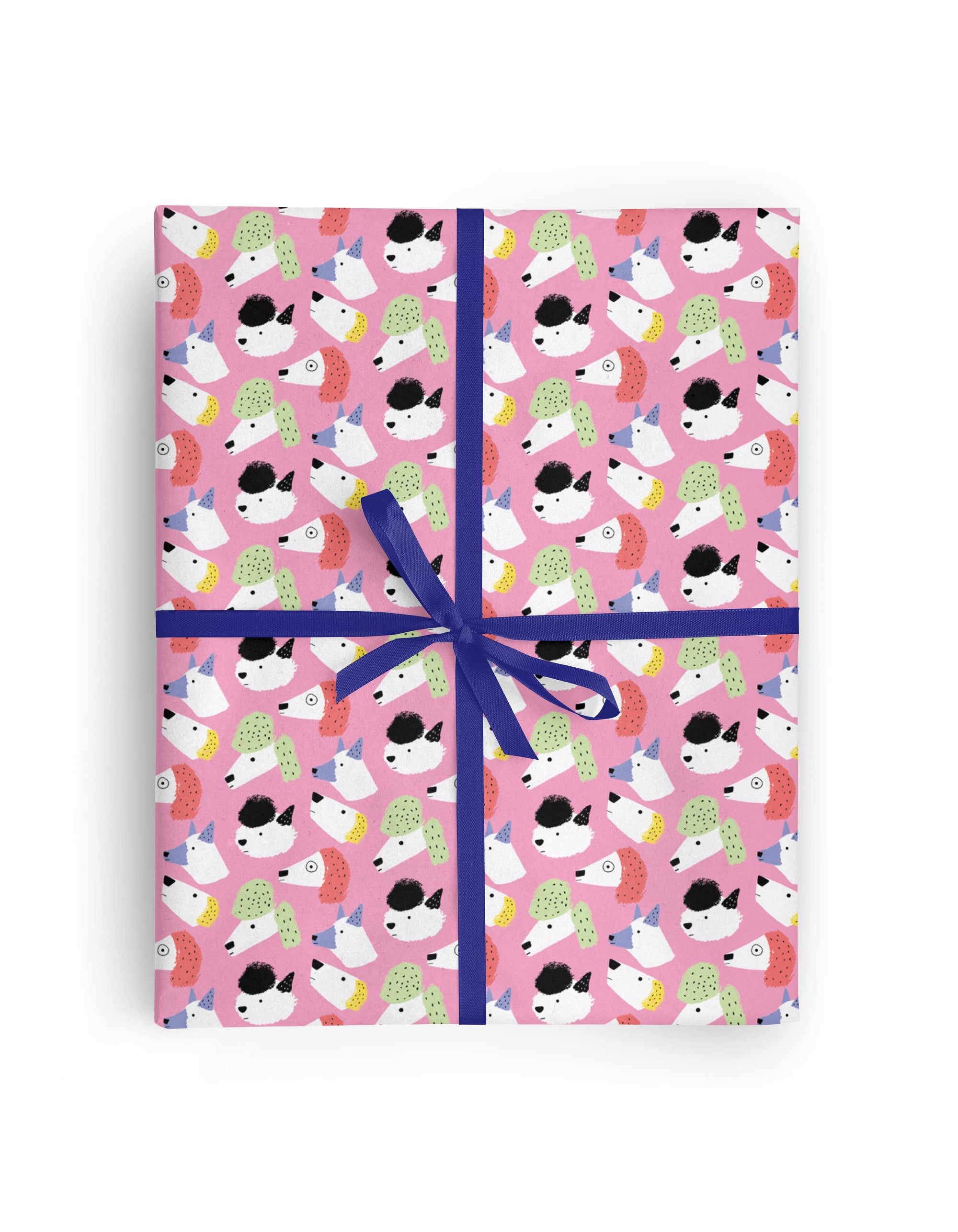 Doggies Rolled Gift Wrap, 3 Sheets