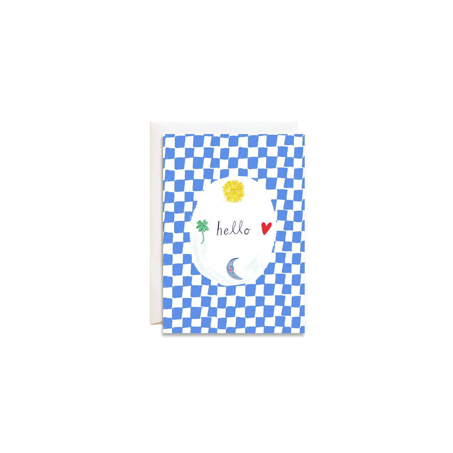 Moon Says Hello Petite Card