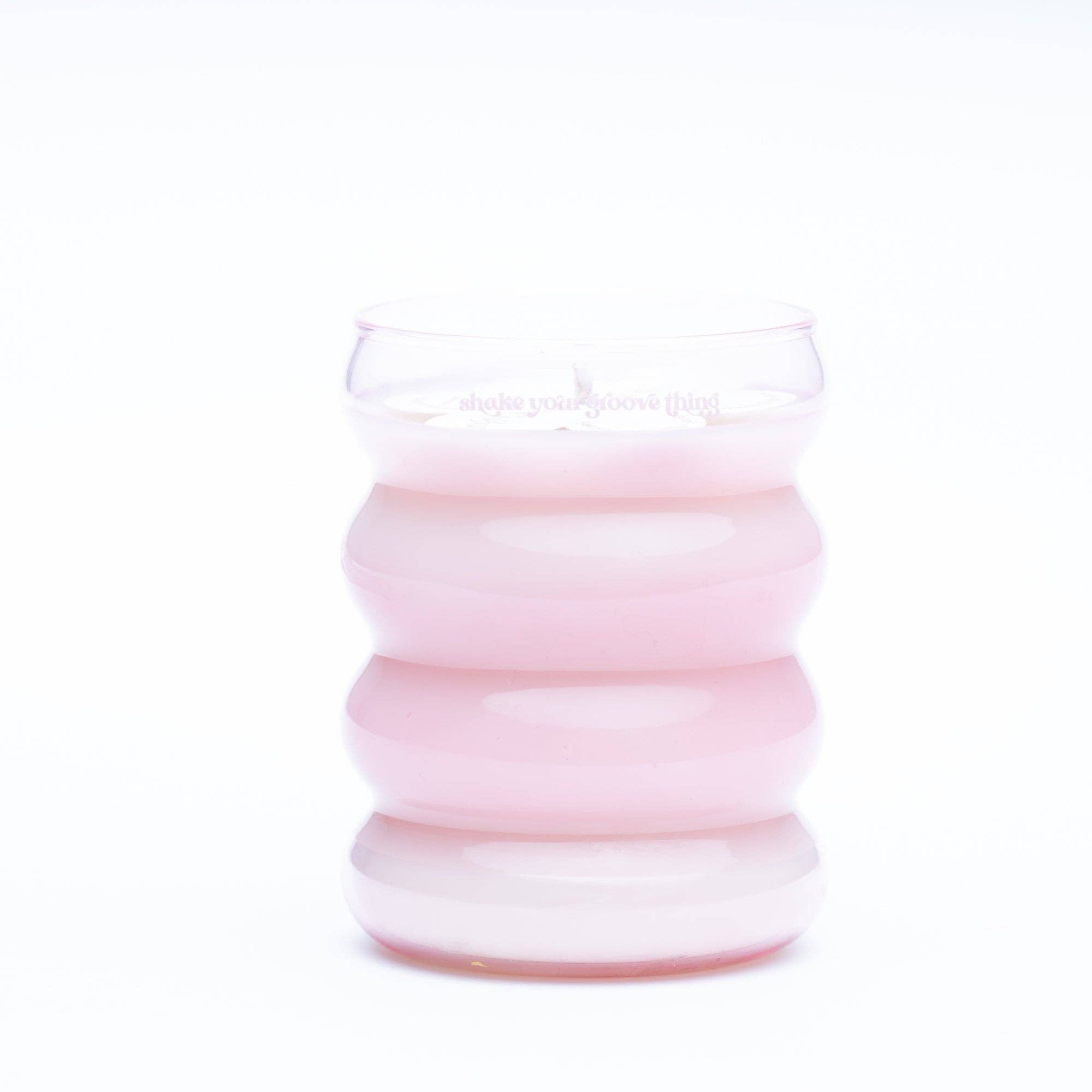 Shake your Groove Thing Wiggle Candle, Pink