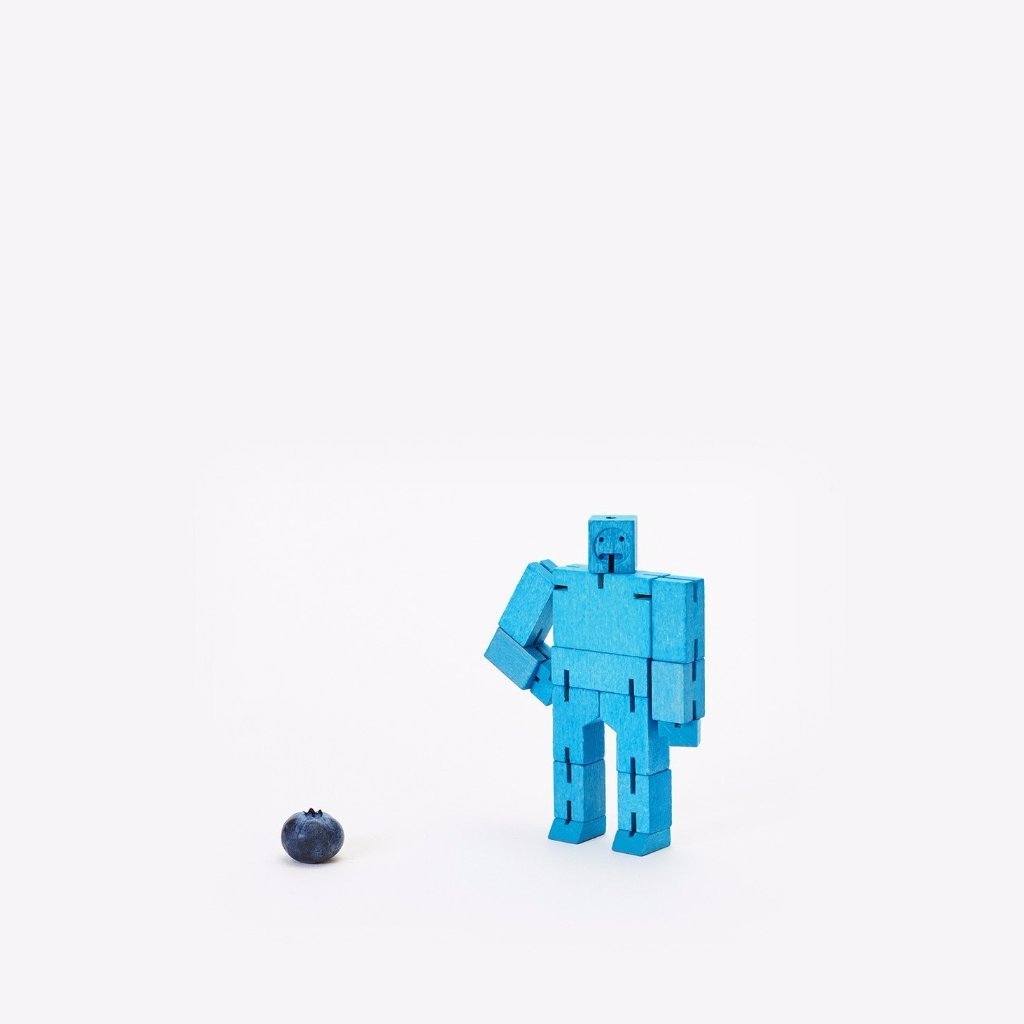 Areaware: Cubebot® Blue, Micro by Areaware