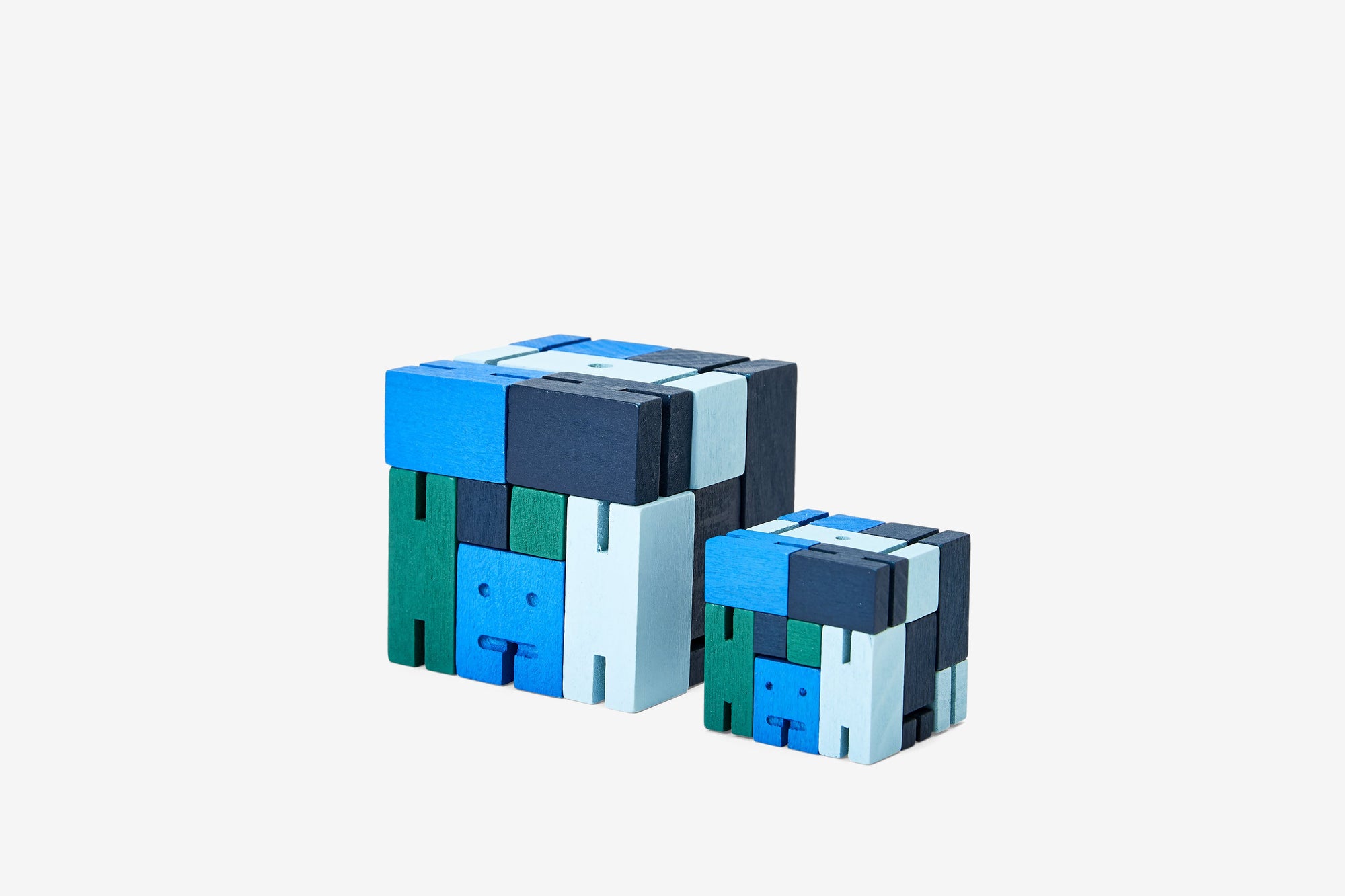 Areaware: Cubebot® Capsule Collection Blue Multi, Small by Areaware