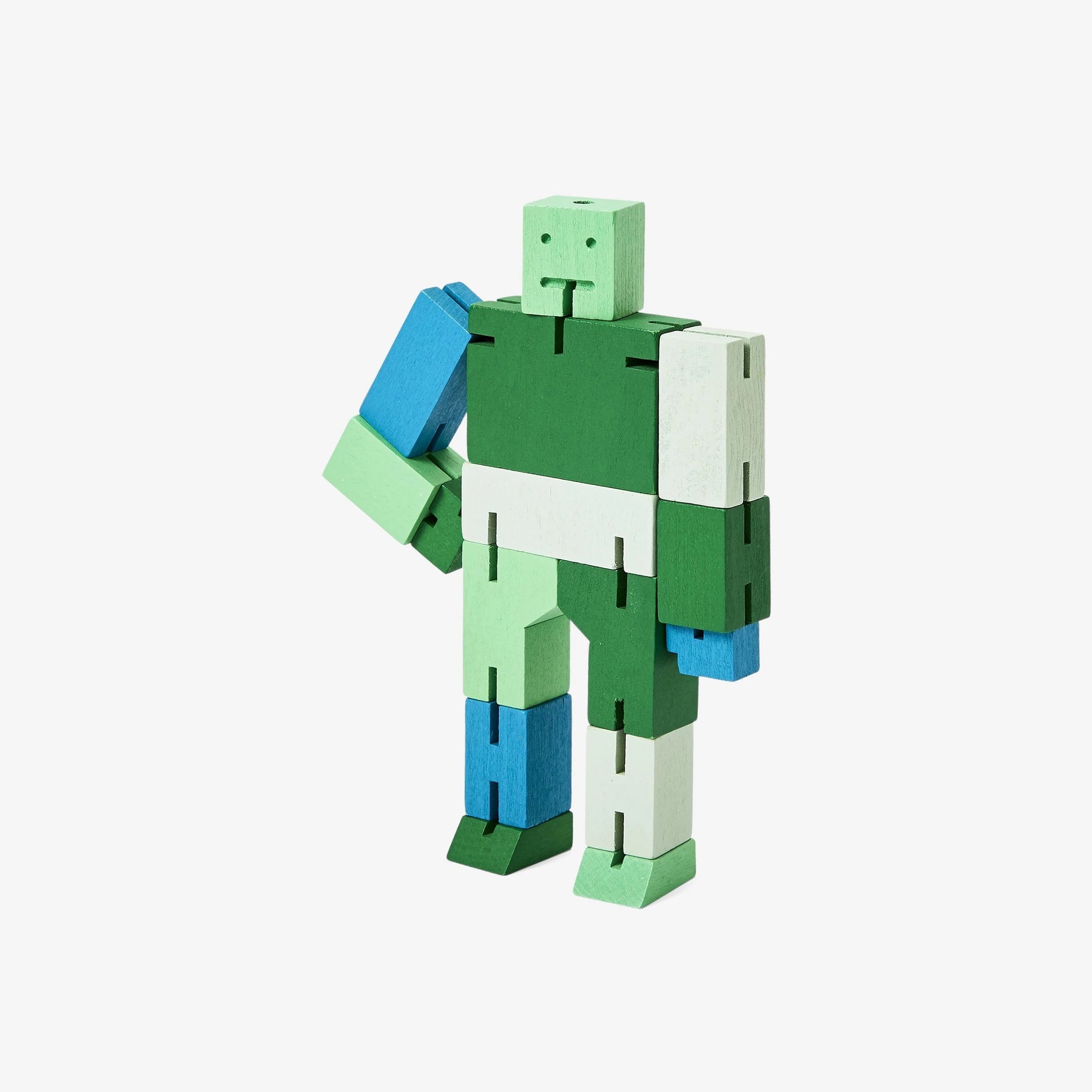 Areaware: Cubebot® Capsule Collection Green Multi, Small by Areaware