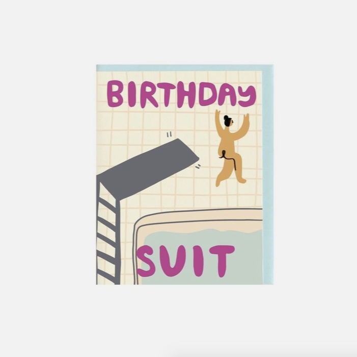 Birthday Suit Card