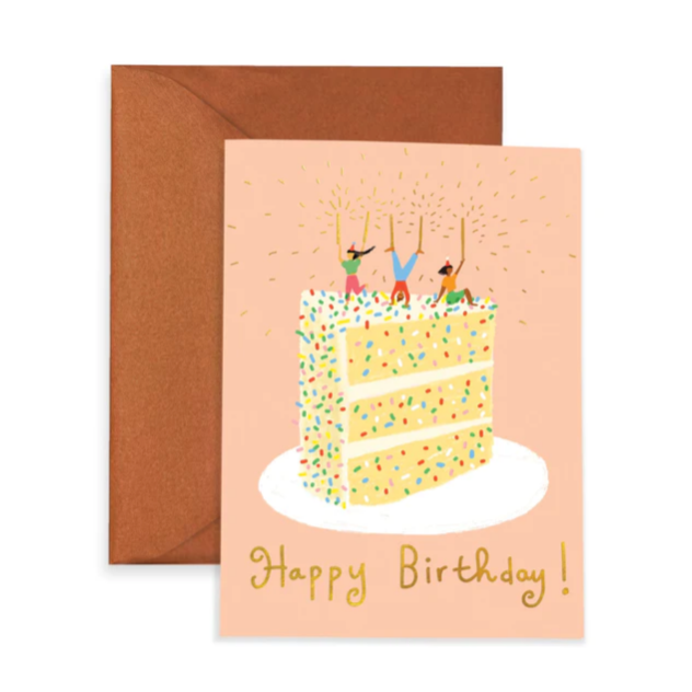 Confetti Cake Card