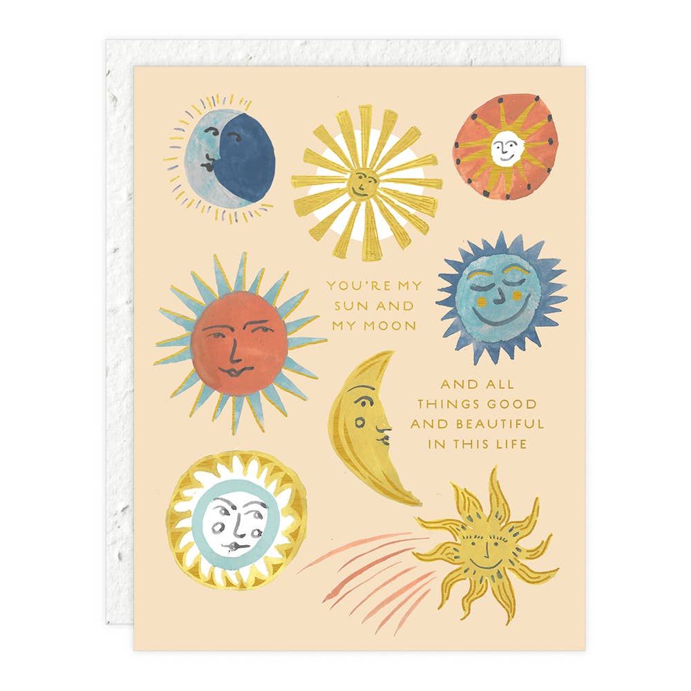 Sun and Moon Card